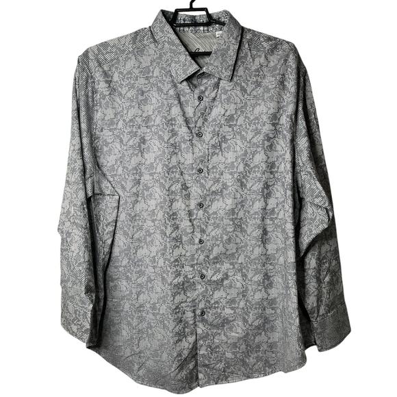 $265 Robert Graham Mens Electric Slide Button Up Shirt Long Sleeves Size 3XL New - Picture 3 of 16